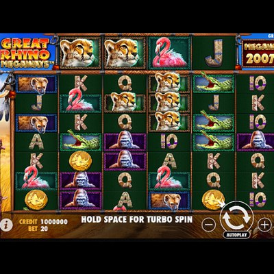 Game on the EU9 slot shelf
