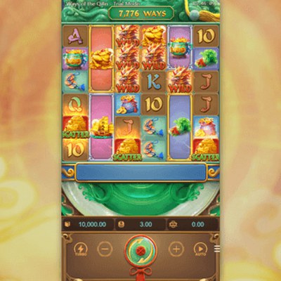 Game on the EU9 slot shelf